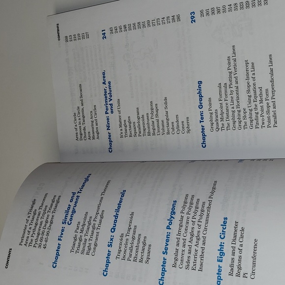 BARRON'S PAINLESS GEOMETRY, by Long NWT - Picture 5 of 14